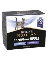 Purina Pro Plan Fortiflora Plus probiotico + prebiotici per gatti 30 Buste da 1,5 Gr
